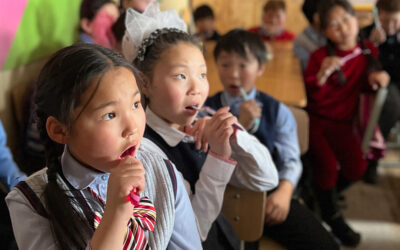 We gift dental treatments to 1’000 children in Mongolia
